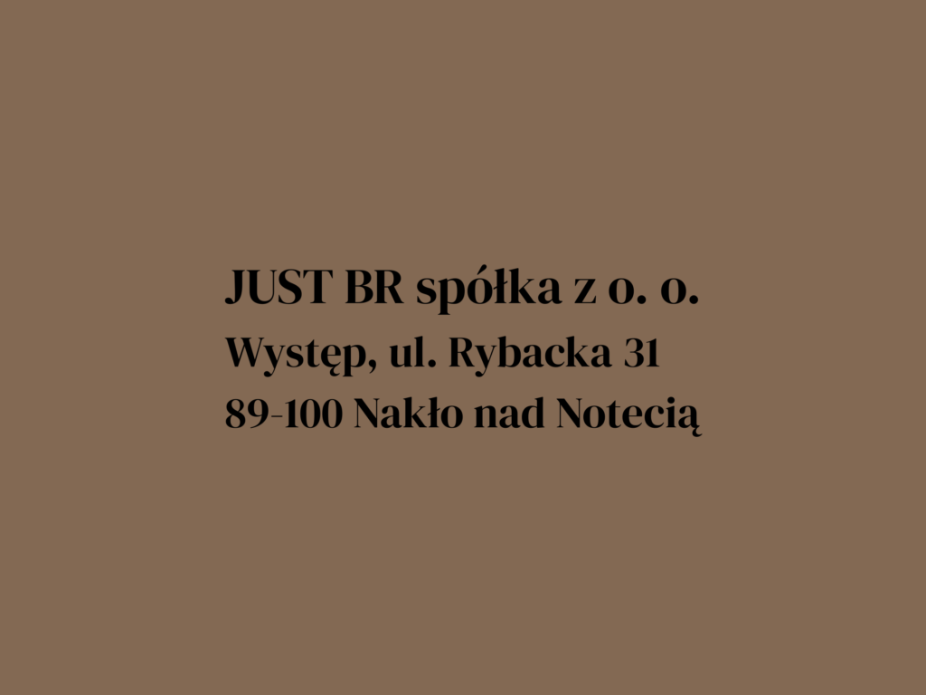 just br spółka z o. o.